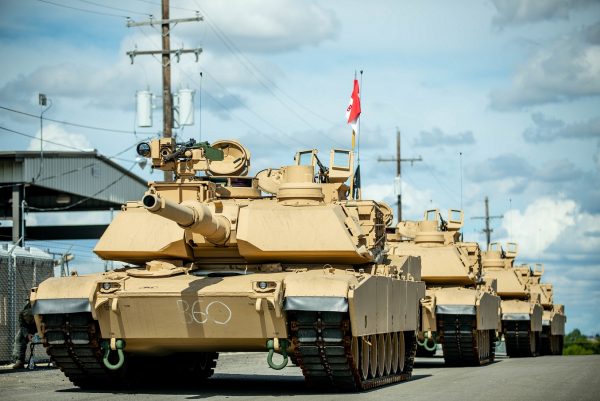 The modernization of the Greywolf brigade, with the addition of receiving the new Abrams tanks, makes 3ABCT the most lethal and agile armored brigade in the Army. (U.S. Army photo by Sgt. Calab Franklin)