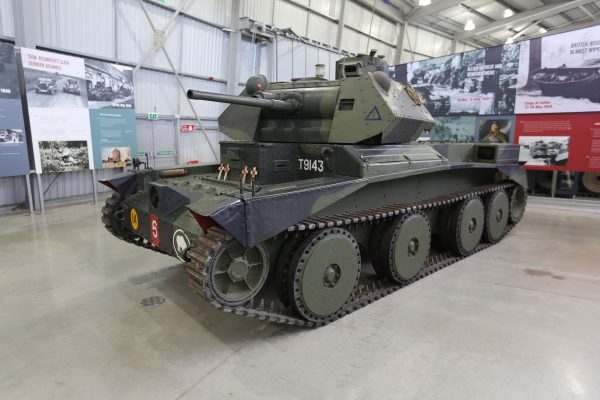Cruiser Mk III in the Tank Museum, Bovington. Geni CC BY-SA 4.0