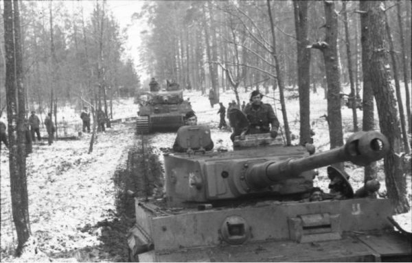 2nd SS Panzer Division near Kirovograd, Soviet Union, December 1943 Bundesarchiv CC BY-SA 3.0 de