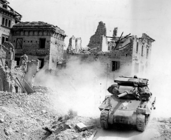 Free French 3rd Algerian Division In Omia Italy 1944