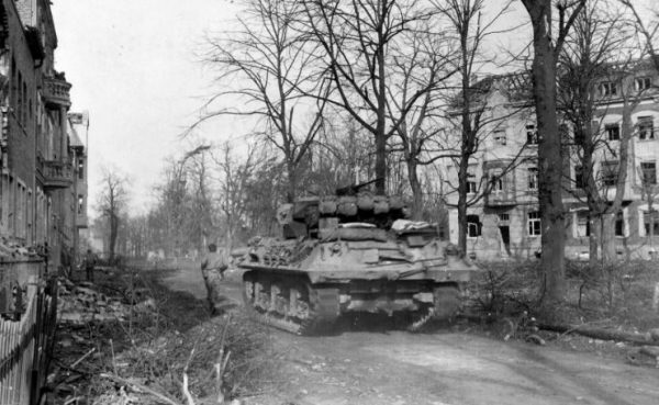 M36 in Julich, Germany 24 February 1945
