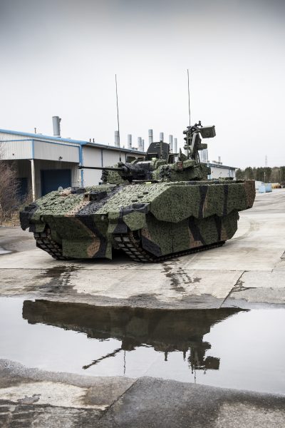 The AJAX prototype, the vehicle General Dynamics’ MPF is based on.