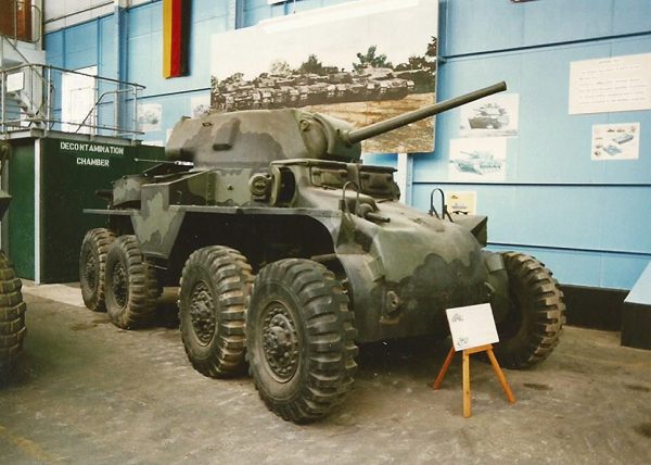 The single surviving Boarhound at the Tank Museum, Bovington. Image by Hugh Llewelyn CC BY-SA 2.0