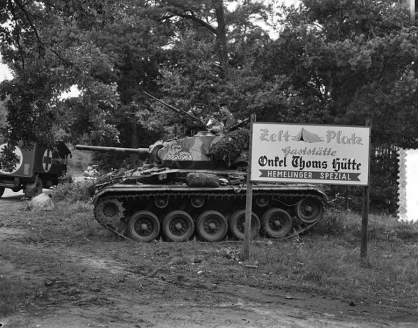M24 Chaffee in Germany 1953. By van Duinen Anefo CC0