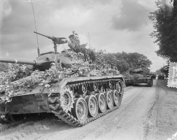 M24 Chaffee in Germany 1954. By van Duinen Anefo CC0