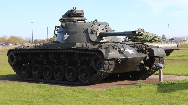 The M48 Patton, the US’s first full MBT of the Cold War.