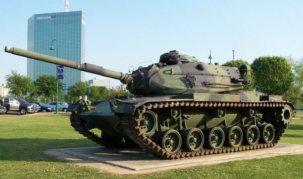 An M60A3 with the classic needle nose turret. Image by DanielCD CC BY-SA 3.0