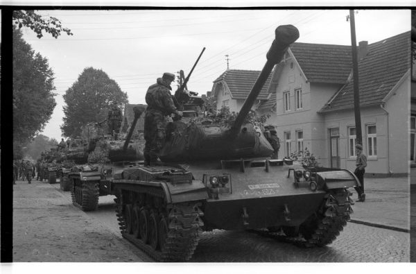 German M41 Walker Bulldogs of the 3rd Panzer Division in the Trittau and Neumünster area.