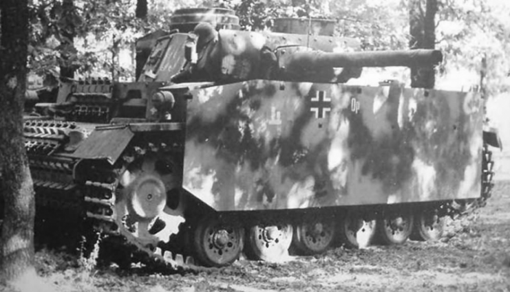 Flammpanzer III 651 of the 6.Panzer Division Kursk July 1943