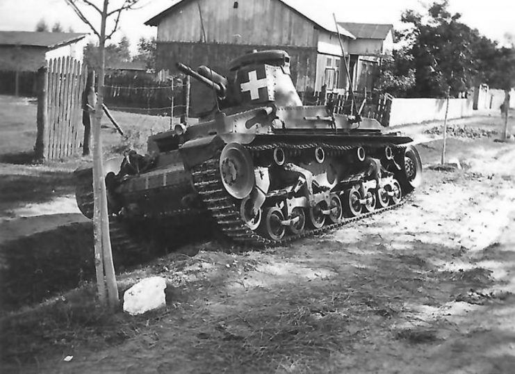 Panzer 35(t) Tank Wola Gulowska Poland 1939