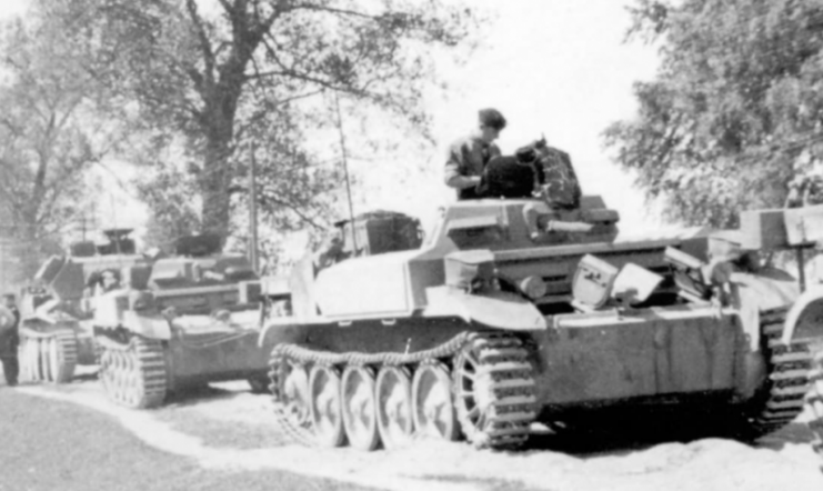 Panzerkampfwagen II Flamm Ausf. A of the 101 Panzer (flamm) Abteilung, June 1941