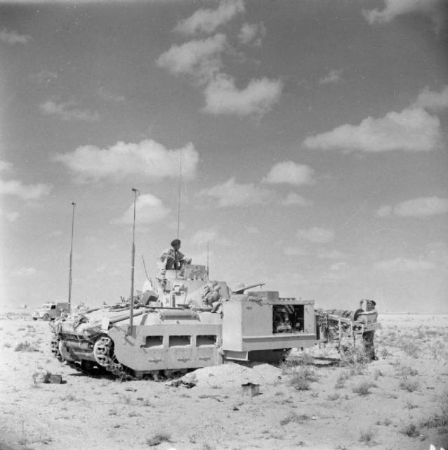 Matilda Scorpion in North Africa, 1942