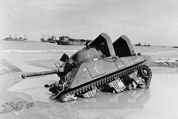 M4 “Cannonball” of 70th TB, Utah beach.