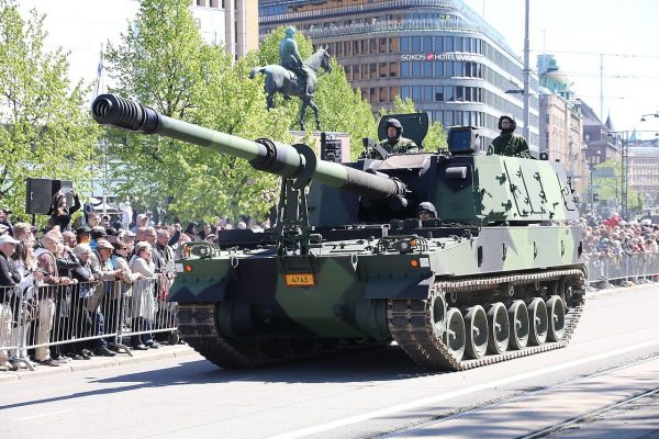 Finland also use the K9, like this one here at a parade.