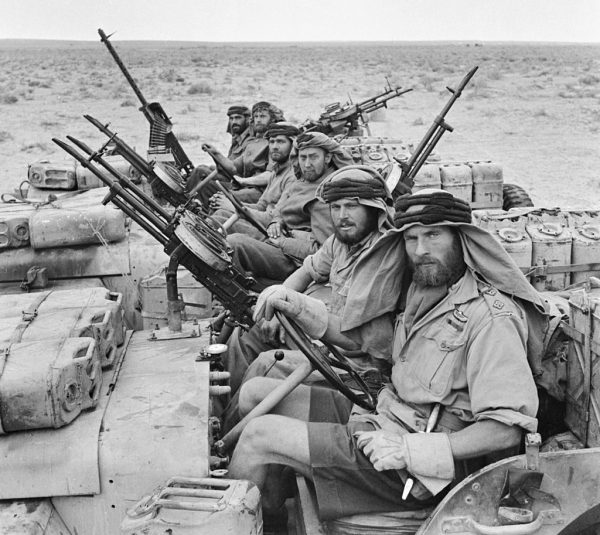 North Africa saw the use of many early British special forces, including the SAS.
