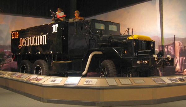 The only surviving gun truck, ‘Eve of Destruction’ based on an M54 truck.