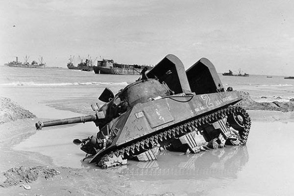 M4 “Cannonball” of 70th TB, Utah beach