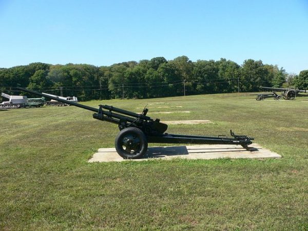 57 mm anti-tank gun M1941 (ZiS-2). By Mark Pellegrini CC BY-SA 2.5