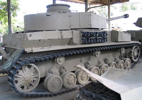 PzKpfw IV in Batey ha-Osef Museum, Israel.Photo Bukvoed CC BY 2.5