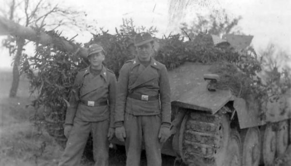 German Hetzer Crew.