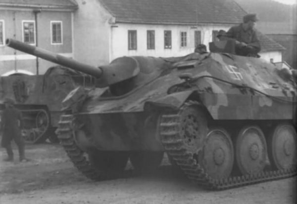 Hetzer Tank Destroyer.