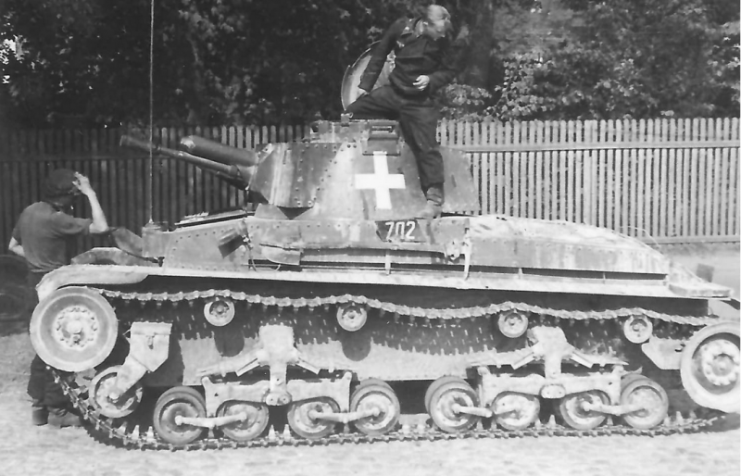 Panzer 35(t) code 702 1939