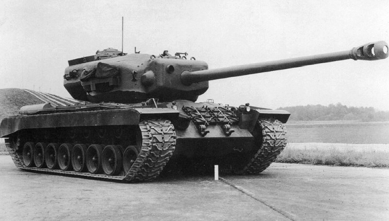 T29 at the Aberdeen Proving Grounds in 1945.